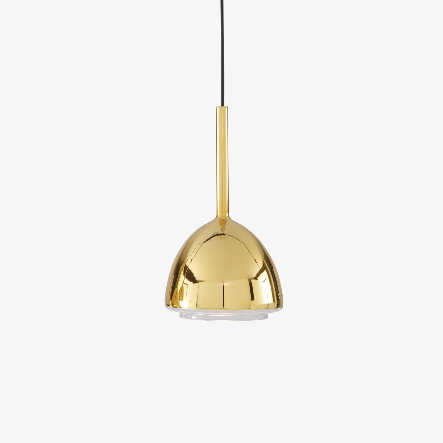 Brass Bell - Suspended Ceiling Light, 1 Cable