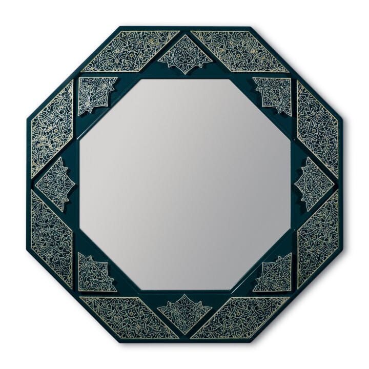 Arabesque Eight Sided Wall Mirror by Lladró