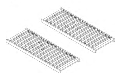 B&B italia Bed Net (Slat Frame, Reti) Collection