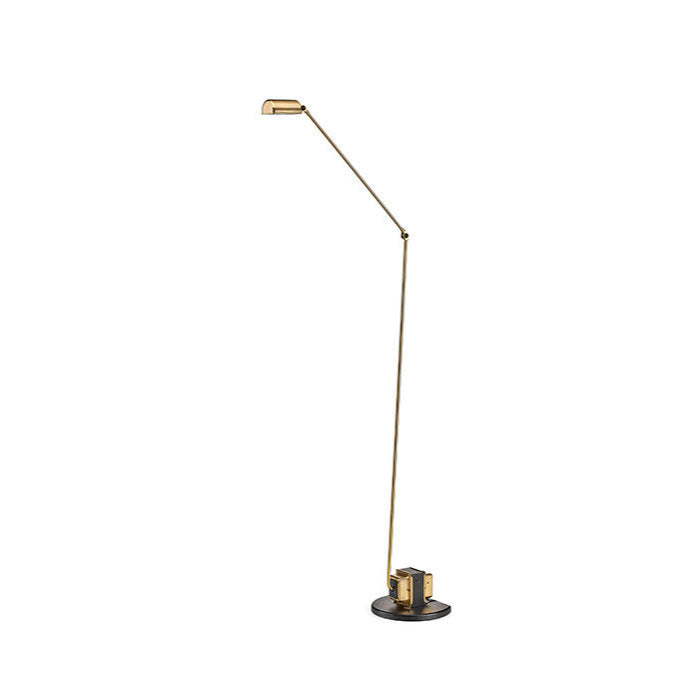 DAPHINE - LED adjustable metal floor lamp with dimmer