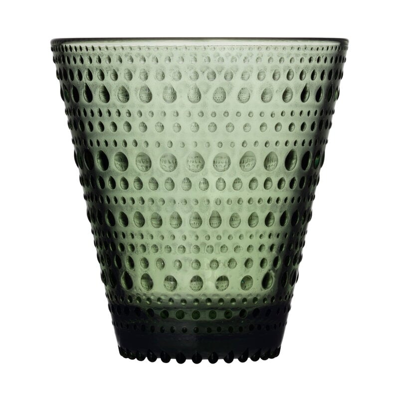 Kastehelmi tumbler by Iittala #30 cl, 2 pcs, pine green #