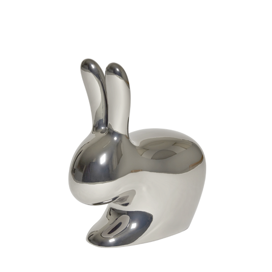Rabbit Chair Metal Finish by Qeeboo