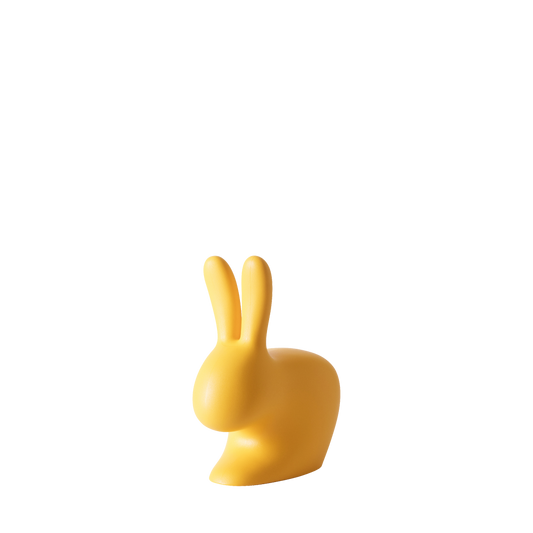 Rabbit XS Doorstopper by Qeeboo #Yellow