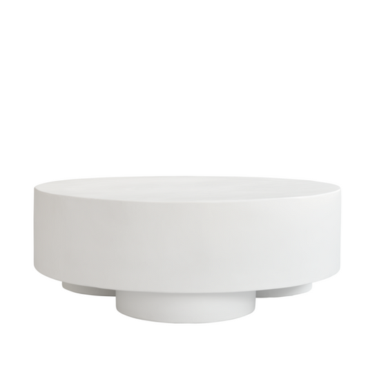 Big Foot Big Fiber Concrete Coffee Table by 101 Copenhagen #Bone White