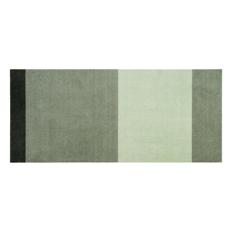 Stripes horizontal rug by Tica Copenhagen #90 x 200 cm, green #
