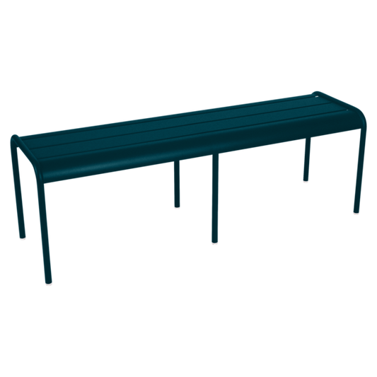 Luxembourg 3/4-Seater Bench by Fermob #ACAPULCO BLUE