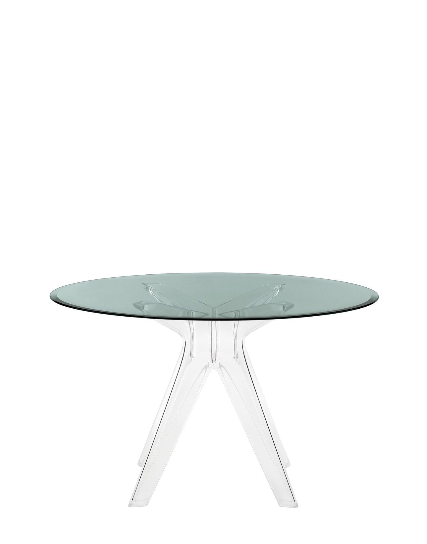 Sir Gio Round Table by Kartell #SMOKE GREY/TRANSPARENT/