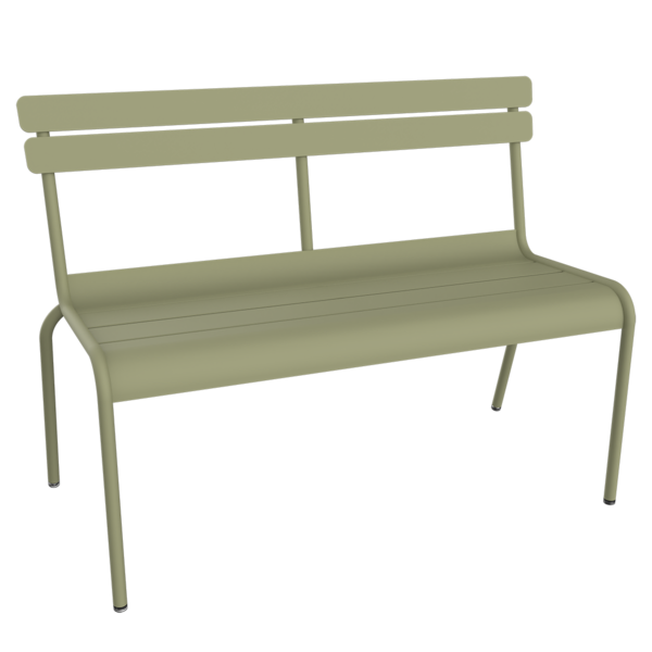 LUXEMBOURG 2/3-SEATER BENCH WITH BACKREST by Fermob
