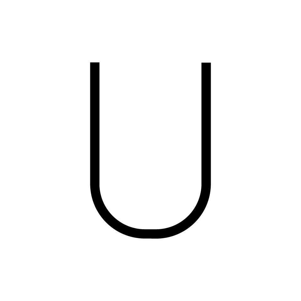 Alphabet of Light Mini - Uppercase - Letter U Wall Lamp by Artemide