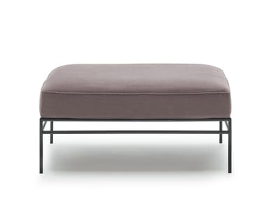 MIDDLEWEIGHT - Square fabric pouf by Karakter