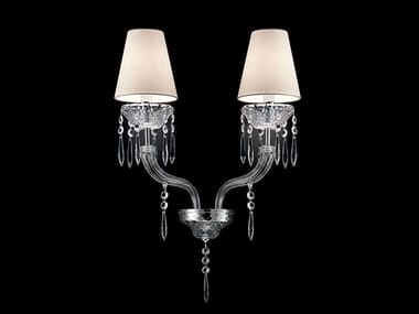 PRE?SIDENT - Venetian crystal wall lamp by Barovier&Toso