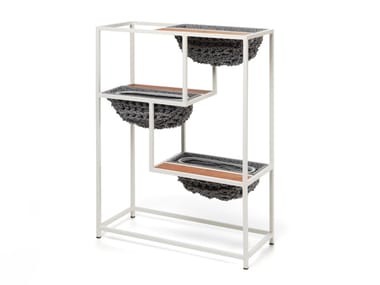 JACKIE - High powder coated aluminium planter by Talenti