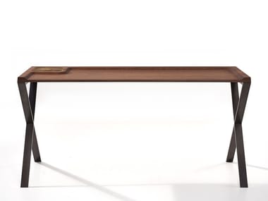 LAX - Wooden secretary desk by more