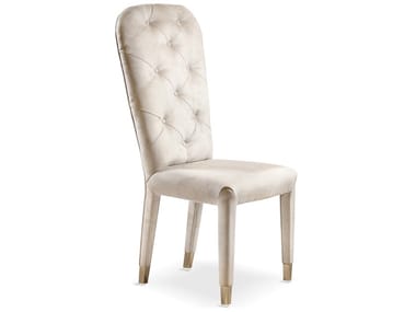 LIZ - High-back velvet chair by Cantori