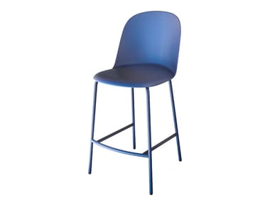 MARIOLINA - High polypropylene stool by Miniforms