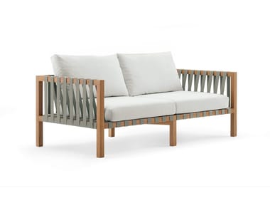 MISTRAL - 2 seater garden sofa by RODA