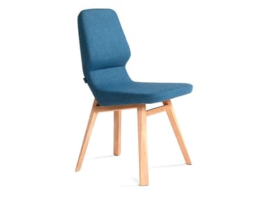 OBLIQUE - Upholstered chair by Prostoria