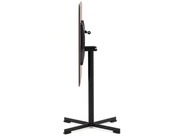 SUMMER SET - Folding steel table base by Varaschin