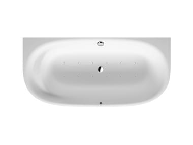 CAPE COD - Hydromassage DuraSolid bathtub by Duravit