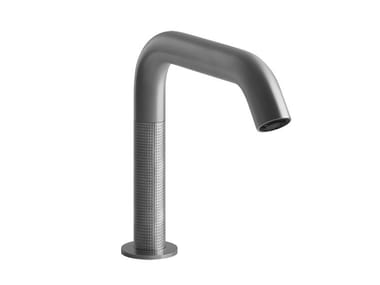 CESELLO - Countertop electronic stainless steel washbasin tap by Gessi