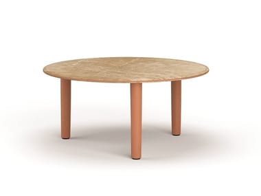 RIBAN - Wooden coffee table by Turri