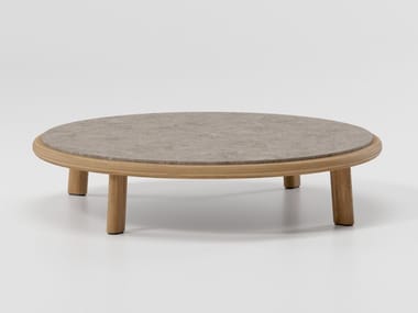 GIRO - Low round coffee table by Kettal