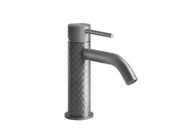 INTRECCIO - Countertop stainless steel washbasin mixer by Gessi