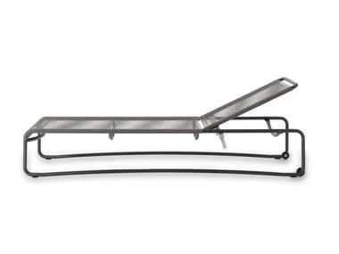 HARP 304 - Recliner sun lounger with castors by RODA