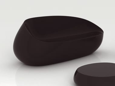 STONES - Polyethylene garden sofa by Vondom