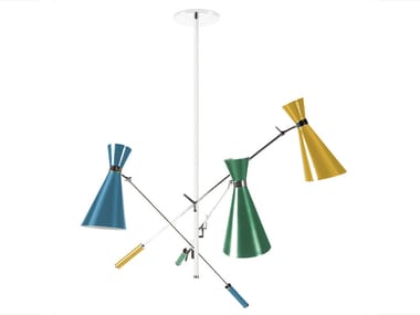 STANLEY - Brass pendant lamp by Delightfull