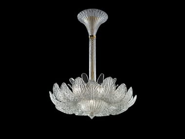 REX - Venetian crystal pendant lamp by Barovier&Toso