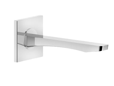 RILIEVO - Brass spout with plate by Gessi
