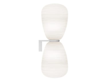 RITUALS 1 - Blown glass wall lamp by Foscarini
