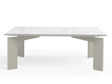 RANGE - Square marble coffee table by Amura