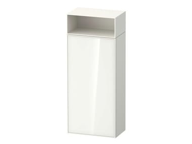 ZENCHA - Low wooden bathroom wall cabinet with doors by Duravit