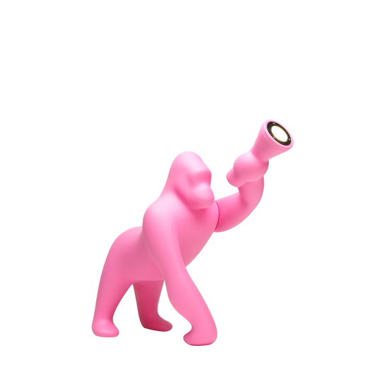 Kong Xs table / floor lamp by Qeeboo #Bright Pink
