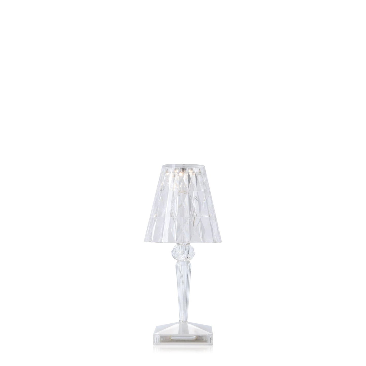 Battery Table Lamp by Kartell #Clear