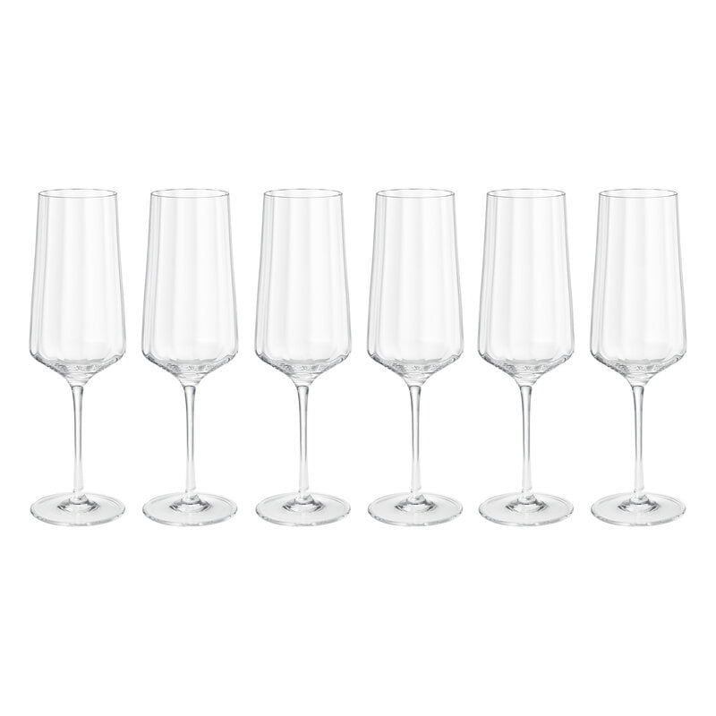 Bernadotte champagne glass by Georg Jensen #6 pcs #