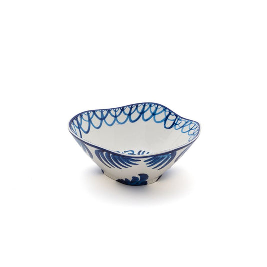 Porcelain Salad Bowl Classics on Acid Pajaro by Seletti
