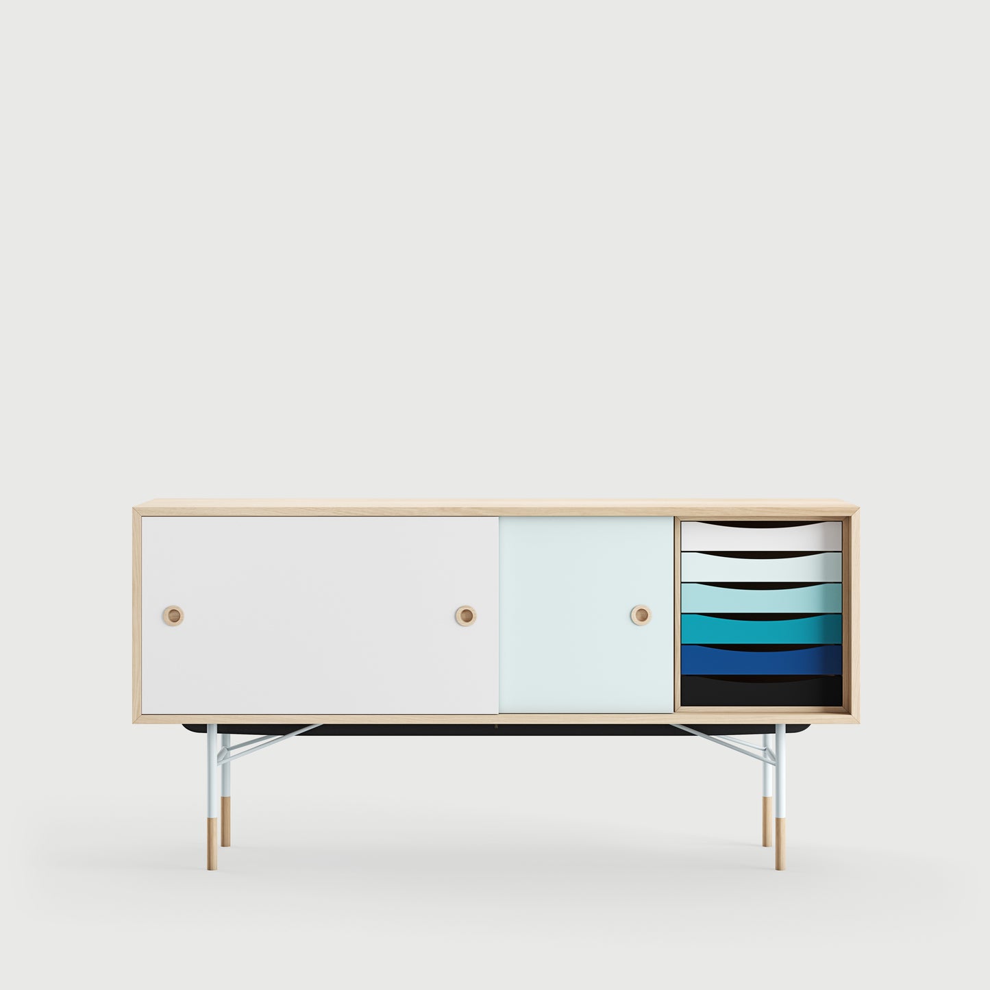 THE SIDEBOARD with Tray Unit