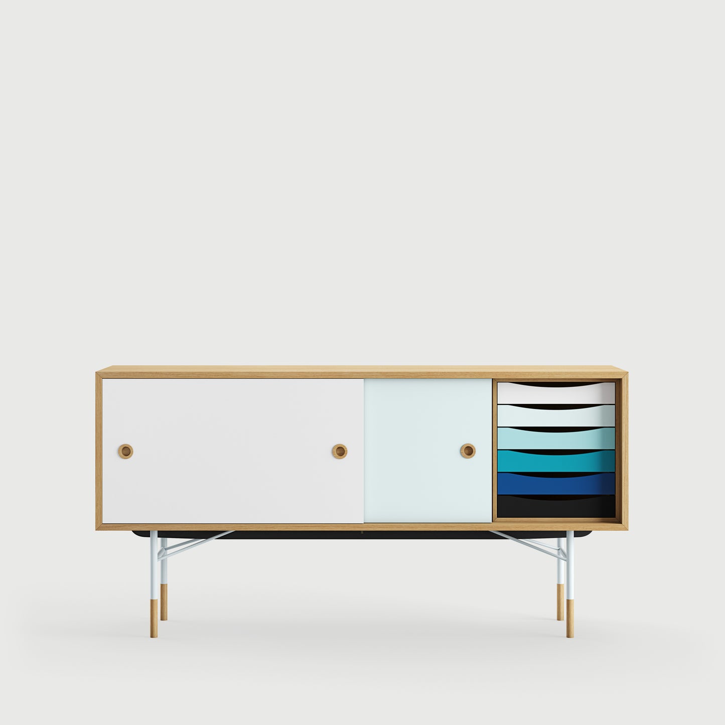 THE SIDEBOARD with Tray Unit