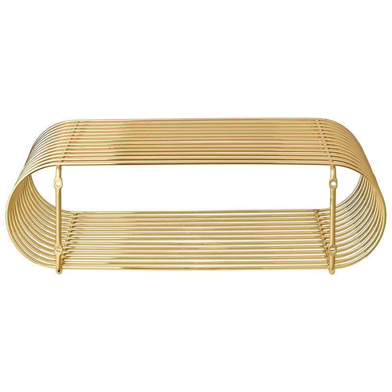 Curva shelf by AYTM #S, gold #