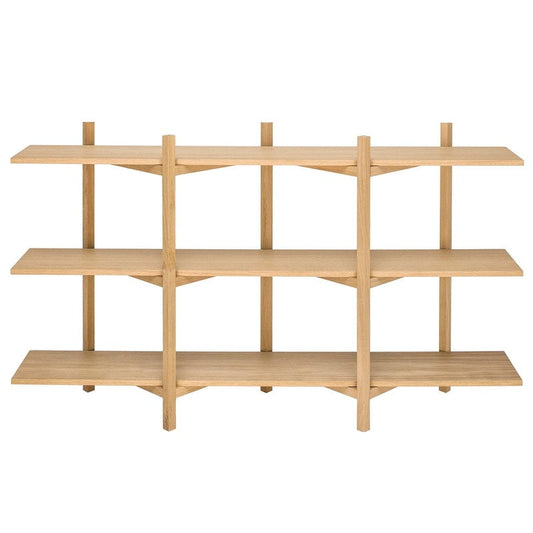 Zig Zag low shelf by Hem #oak #