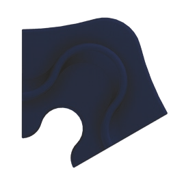 Cloverleaf Sofa UPHOLSTERED (Category - Price Group 3)