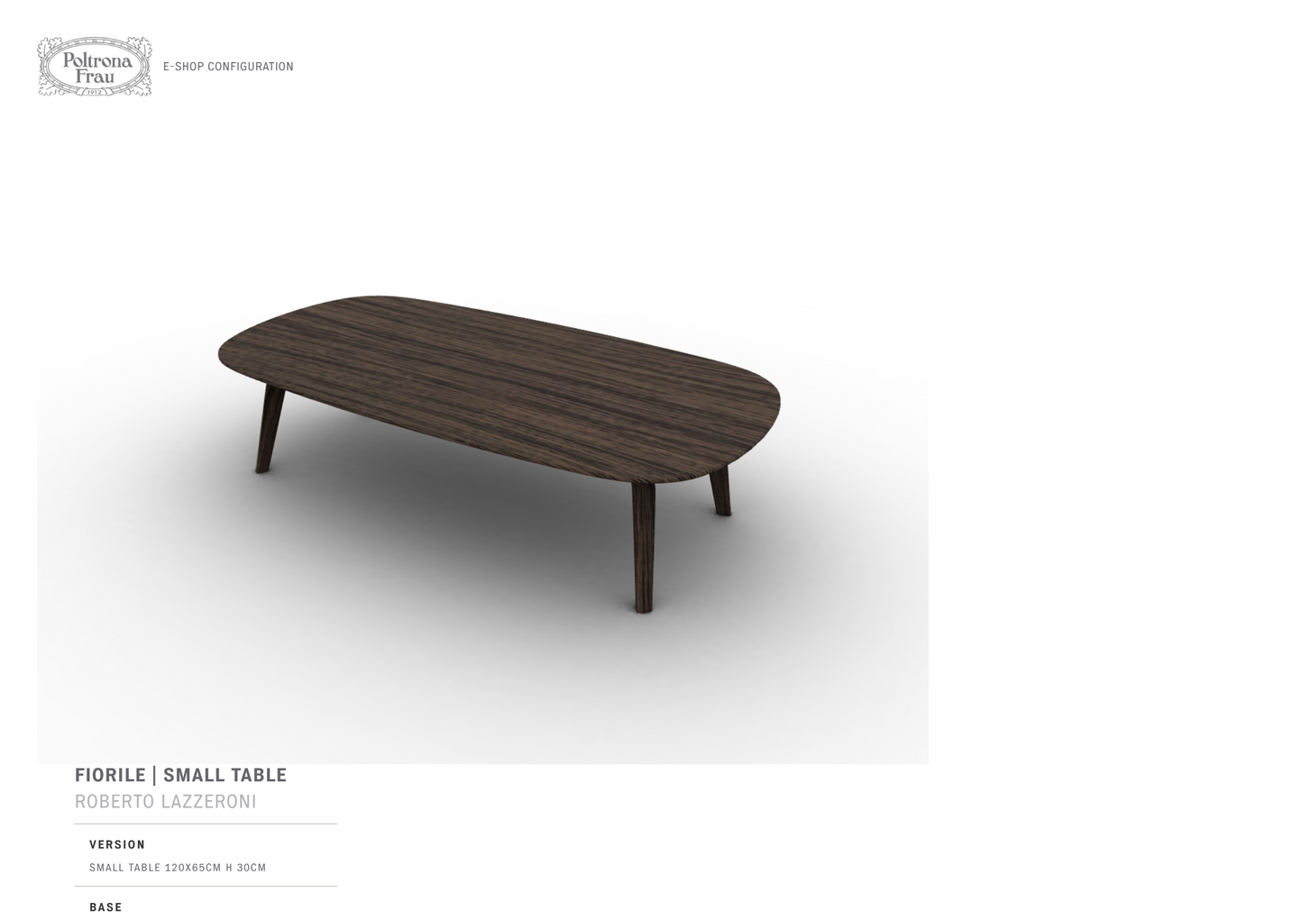 FIORILE - Rectangular ash coffee table (Request Info)