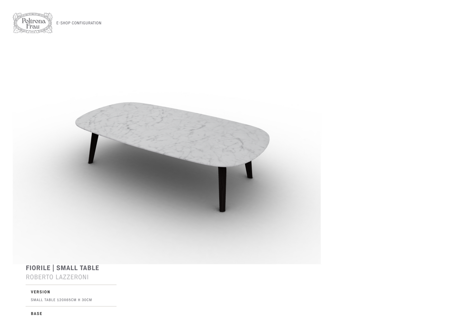 FIORILE - Rectangular ash coffee table (Request Info)