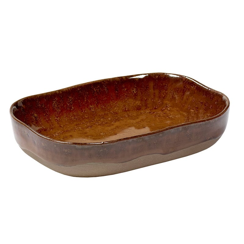 Merci No 7 bowl by Serax #ochre/brown #