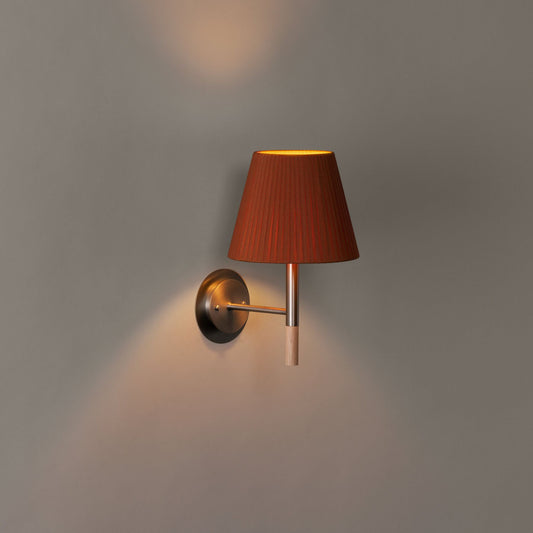 BC 2 - LED nickel wall lamp