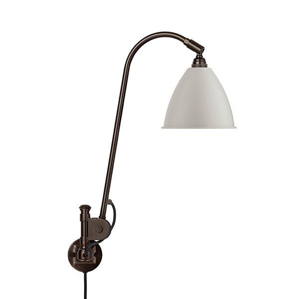 Bestlite BL6 Wall Light by GUBI #Black brass / White