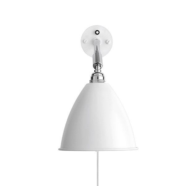 Bestlite BL7 Wall Light by GUBI #Chrome / Matte white